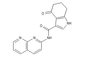 Image of 4-keto-N-(1,8-naphthyridin-2-yl)-1,5,6,7-tetrahydroindole-3-carboxamide