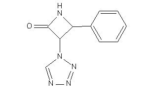 4-phenyl-3-(tetrazol-1-yl)azetidin-2-one