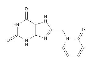 Image of 8-[(2-keto-1-pyridyl)methyl]-7H-xanthine