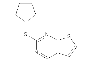 2-(cyclopentylthio)thieno[2,3-d]pyrimidine