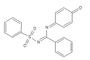 N'-besyl-N-(4-ketocyclohexa-2,5-dien-1-ylidene)benzamidine