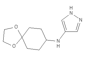 Image of 1,4-dioxaspiro[4.5]decan-8-yl(1H-pyrazol-4-yl)amine