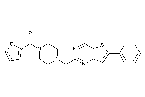 2-furyl-[4-[(6-phenylthieno[3,2-d]pyrimidin-2-yl)methyl]piperazino]methanone