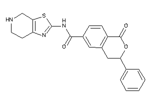 Image of 1-keto-3-phenyl-N-(4,5,6,7-tetrahydrothiazolo[5,4-c]pyridin-2-yl)isochroman-6-carboxamide