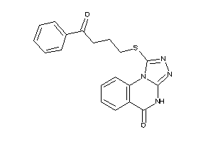 Image of 1-[(4-keto-4-phenyl-butyl)thio]-4H-[1,2,4]triazolo[4,3-a]quinazolin-5-one