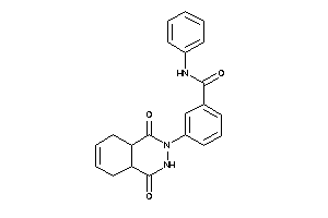 Image of 3-(1,4-diketo-4a,5,8,8a-tetrahydro-3H-phthalazin-2-yl)-N-phenyl-benzamide