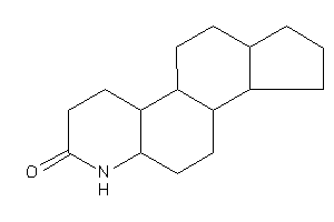 Image of 1,2,3,3a,3b,4,5,5a,6,8,9,9a,9b,10,11,11a-hexadecahydroindeno[5,4-f]quinolin-7-one