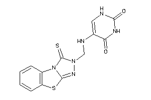 5-[(1-thioxo-[1,2,4]triazolo[3,4-b][1,3]benzothiazol-2-yl)methylamino]uracil