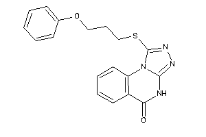 1-(3-phenoxypropylthio)-4H-[1,2,4]triazolo[4,3-a]quinazolin-5-one