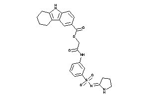 Image of 6,7,8,9-tetrahydro-5H-carbazole-3-carboxylic Acid [2-keto-2-[3-(pyrrolidin-2-ylideneamino)sulfonylanilino]ethyl] Ester