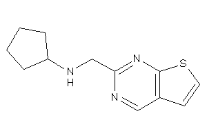 Cyclopentyl(thieno[2,3-d]pyrimidin-2-ylmethyl)amine