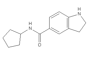N-cyclopentylindoline-5-carboxamide