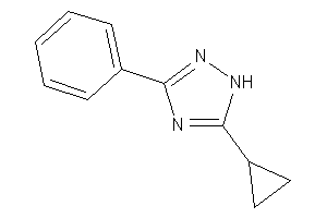 5-cyclopropyl-3-phenyl-1H-1,2,4-triazole