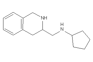 Cyclopentyl(1,2,3,4-tetrahydroisoquinolin-3-ylmethyl)amine