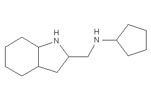 2,3,3a,4,5,6,7,7a-octahydro-1H-indol-2-ylmethyl(cyclopentyl)amine