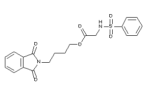 Image of 2-(benzenesulfonamido)acetic Acid 4-phthalimidobutyl Ester