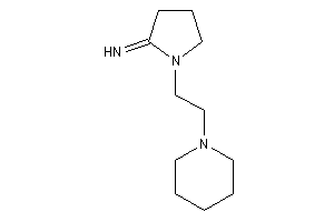 [1-(2-piperidinoethyl)pyrrolidin-2-ylidene]amine