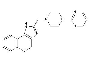 2-[[4-(2-pyrimidyl)piperazino]methyl]-4,5-dihydro-1H-benzo[e]benzimidazole