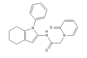 Image of 2-(2-keto-1-pyridyl)-N-(1-phenyl-4,5,6,7-tetrahydroindol-2-yl)acetamide