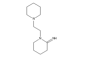 [1-(2-piperidinoethyl)-2-piperidylidene]amine