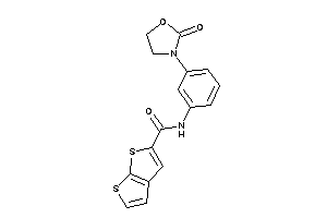 N-[3-(2-ketooxazolidin-3-yl)phenyl]thieno[2,3-b]thiophene-2-carboxamide