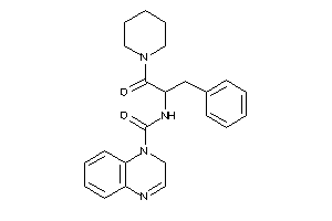 N-(1-benzyl-2-keto-2-piperidino-ethyl)-2H-quinoxaline-1-carboxamide