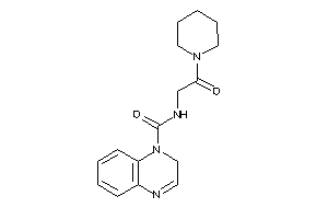 N-(2-keto-2-piperidino-ethyl)-2H-quinoxaline-1-carboxamide