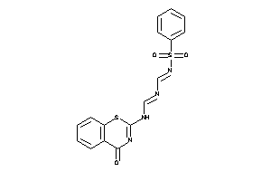 N'-besyl-N-[[(4-keto-1,3-benzothiazin-2-yl)amino]methylene]formamidine