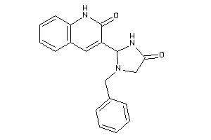 3-(1-benzyl-4-keto-imidazolidin-2-yl)carbostyril