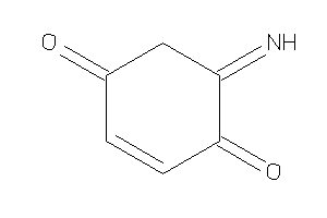 Image of 5-iminocyclohex-2-ene-1,4-quinone