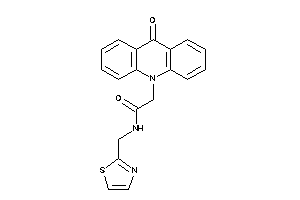 2-(9-ketoacridin-10-yl)-N-(thiazol-2-ylmethyl)acetamide