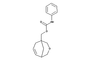 Image of N-phenylcarbamic Acid 3-oxabicyclo[3.3.1]non-6-en-1-ylmethyl Ester