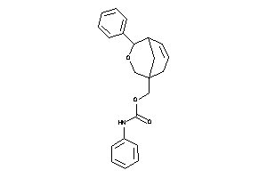 Image of N-phenylcarbamic Acid (4-phenyl-3-oxabicyclo[3.3.1]non-6-en-1-yl)methyl Ester