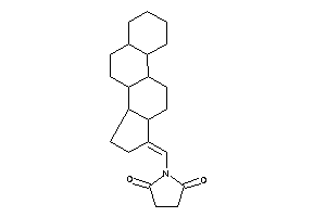 Image of 1-(1,2,3,4,5,6,7,8,9,10,11,12,13,14,15,16-hexadecahydrocyclopenta[a]phenanthren-17-ylidenemethyl)pyrrolidine-2,5-quinone
