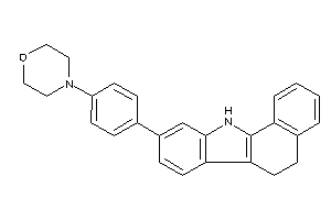 4-[4-(6,11-dihydro-5H-benzo[a]carbazol-9-yl)phenyl]morpholine