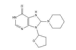 8-piperidino-9-(tetrahydrofuryl)-7,8-dihydro-1H-purin-6-one