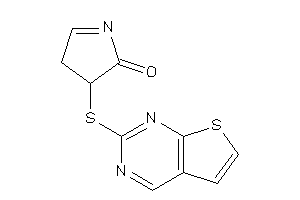 3-(thieno[2,3-d]pyrimidin-2-ylthio)-1-pyrrolin-2-one