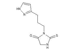 Image of 3-[3-(1H-pyrazol-3-yl)propyl]-2-thioxo-4-imidazolidinone