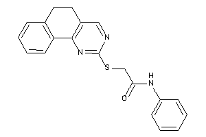 Image of 2-(5,6-dihydrobenzo[h]quinazolin-2-ylthio)-N-phenyl-acetamide
