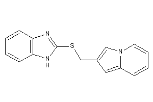 2-(indolizin-2-ylmethylthio)-1H-benzimidazole