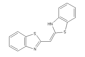 Image of 2-(3H-1,3-benzothiazol-2-ylidenemethyl)-1,3-benzothiazole