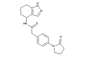 Image of 2-[4-(2-ketopyrrolidino)phenyl]-N-(4,5,6,7-tetrahydro-1H-indazol-4-yl)acetamide