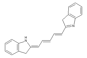 Image of 2-(5-indolin-2-ylidenepenta-1,3-dienyl)-3H-indole