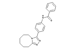 N-[4-(5,6,7,8,9,10-hexahydro-[1,2,4]triazolo[4,3-a]azocin-3-yl)phenyl]benzamide