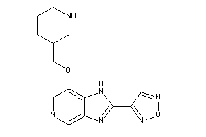 3-[7-(3-piperidylmethoxy)-1H-imidazo[4,5-c]pyridin-2-yl]furazan