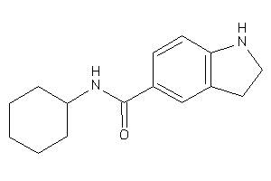 N-cyclohexylindoline-5-carboxamide