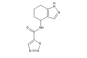 N-(4,5,6,7-tetrahydro-1H-indazol-4-yl)thiadiazole-5-carboxamide