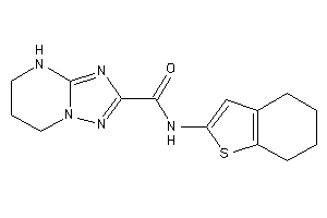 N-(4,5,6,7-tetrahydrobenzothiophen-2-yl)-4,5,6,7-tetrahydro-[1,2,4]triazolo[1,5-a]pyrimidine-2-carboxamide