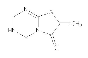 7-methylene-3,4-dihydro-2H-thiazolo[3,2-a][1,3,5]triazin-6-one