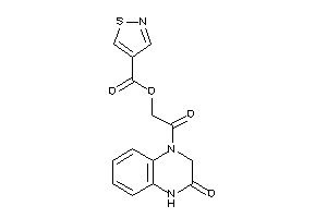 Image of Isothiazole-4-carboxylic Acid [2-keto-2-(3-keto-2,4-dihydroquinoxalin-1-yl)ethyl] Ester